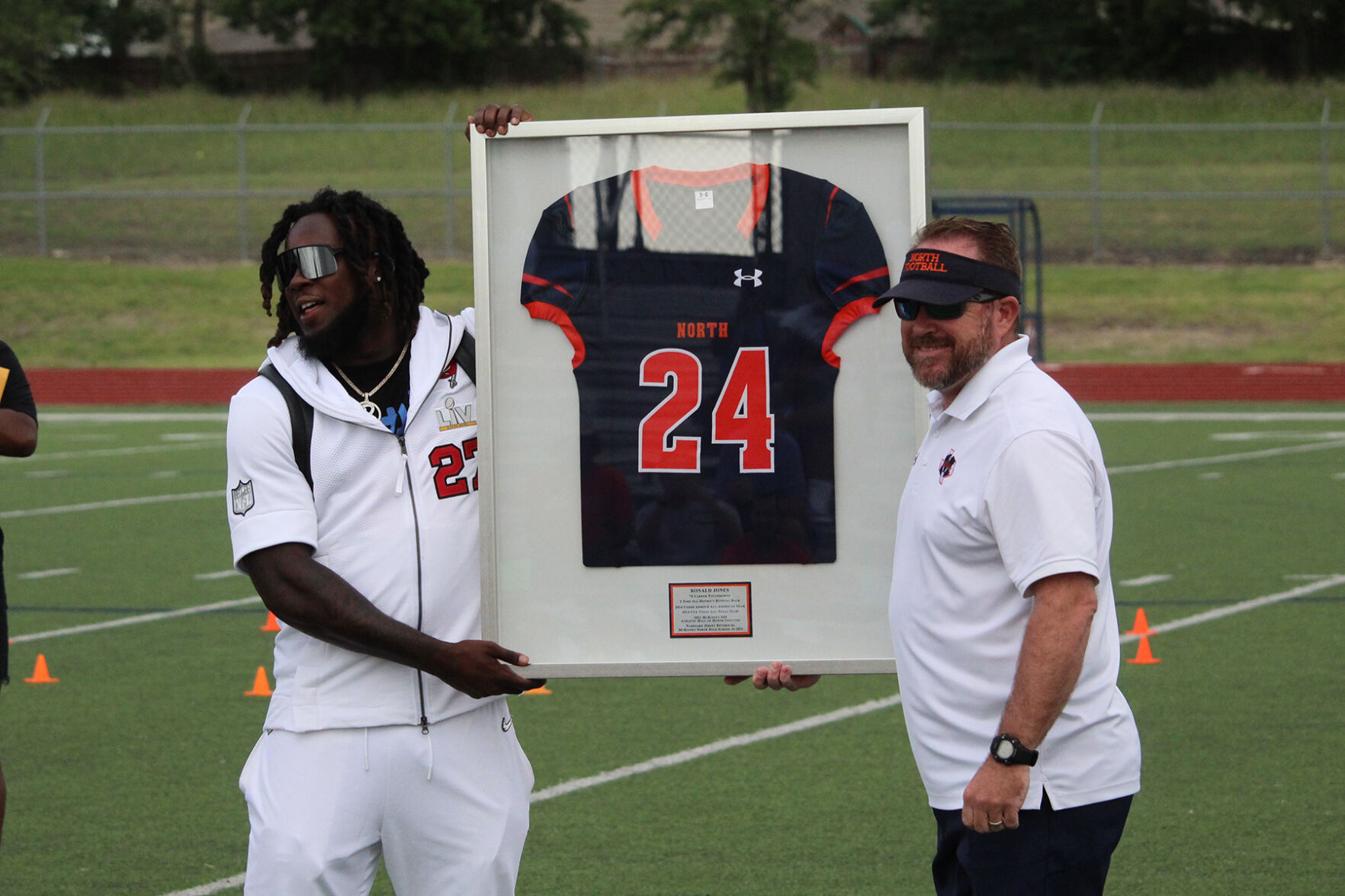 Ronald Jones jersey retirement